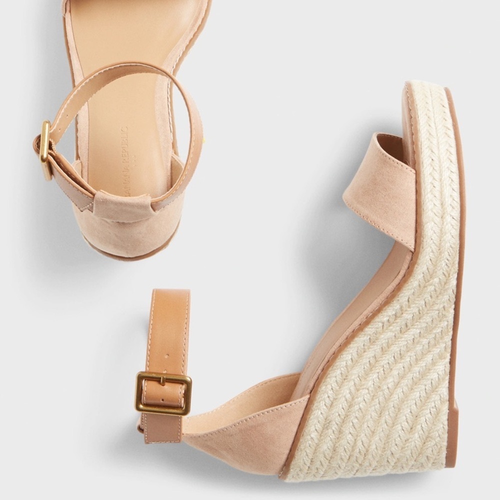 Banana Republic Espadrille Wedges..